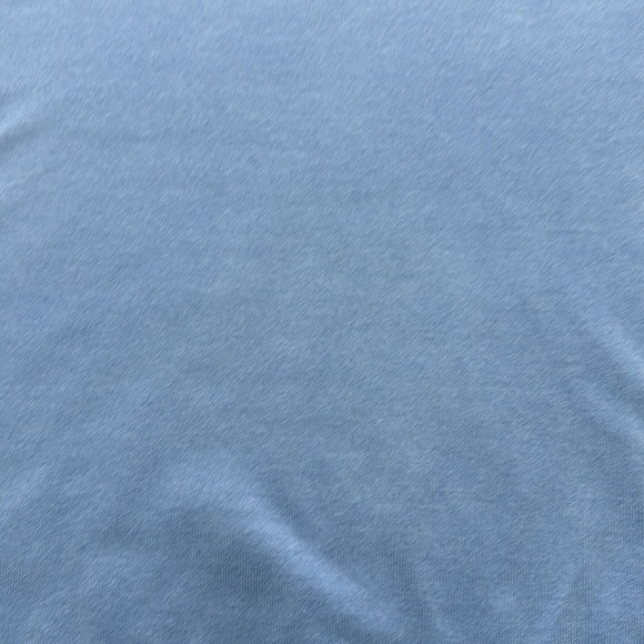 Lands End Outfitters crew neck sweater size Large 3/4 sleeves color powder blue - Picture 4 of 5